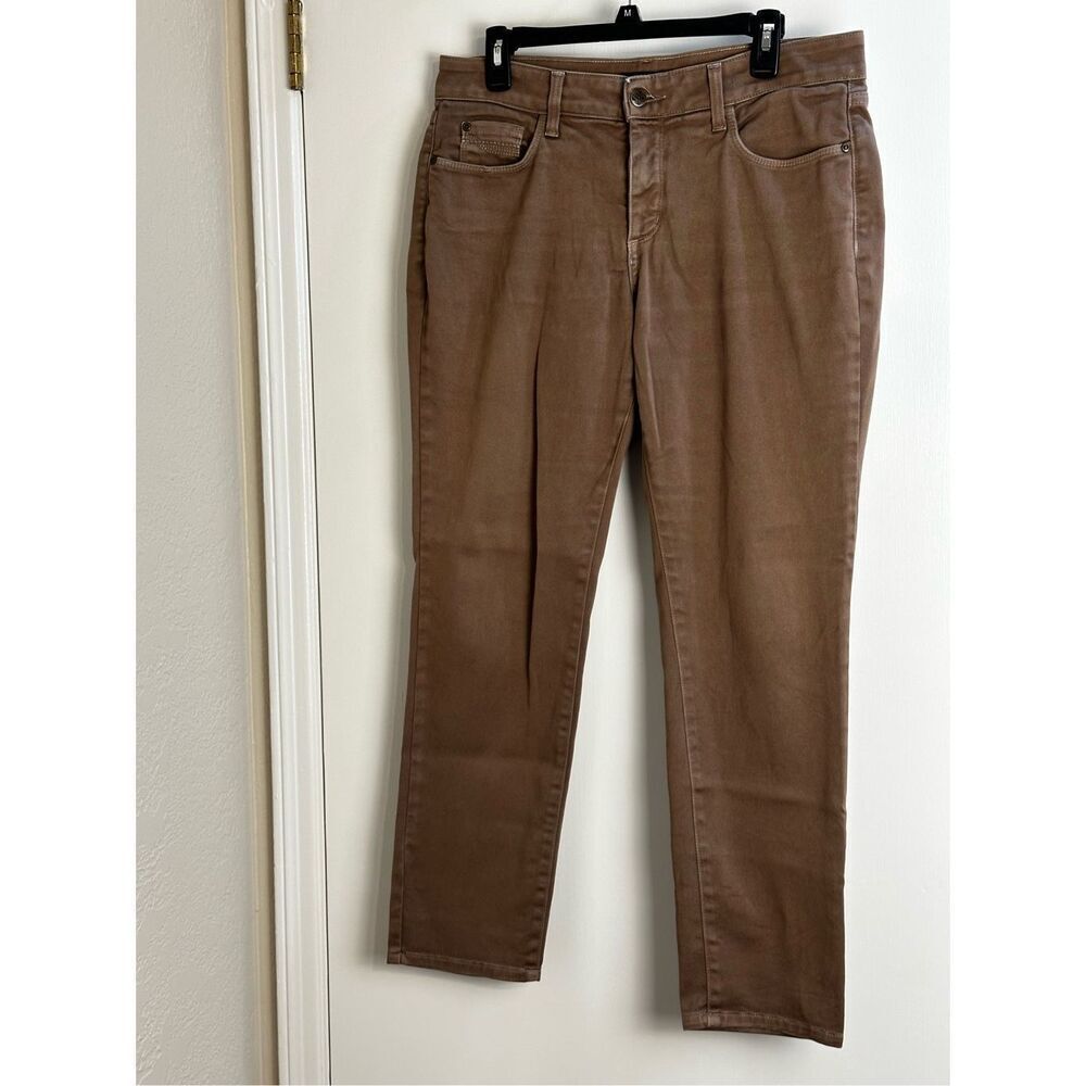 NYDJ brown jean leggings in Size 8P
